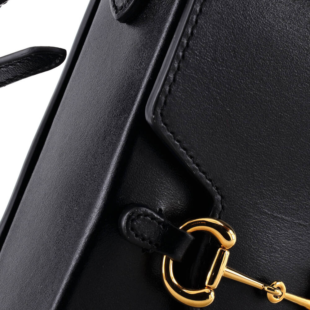 Gucci Horsebit Crossbody Bag Leather #202462G10B - Picture 6 of 7
